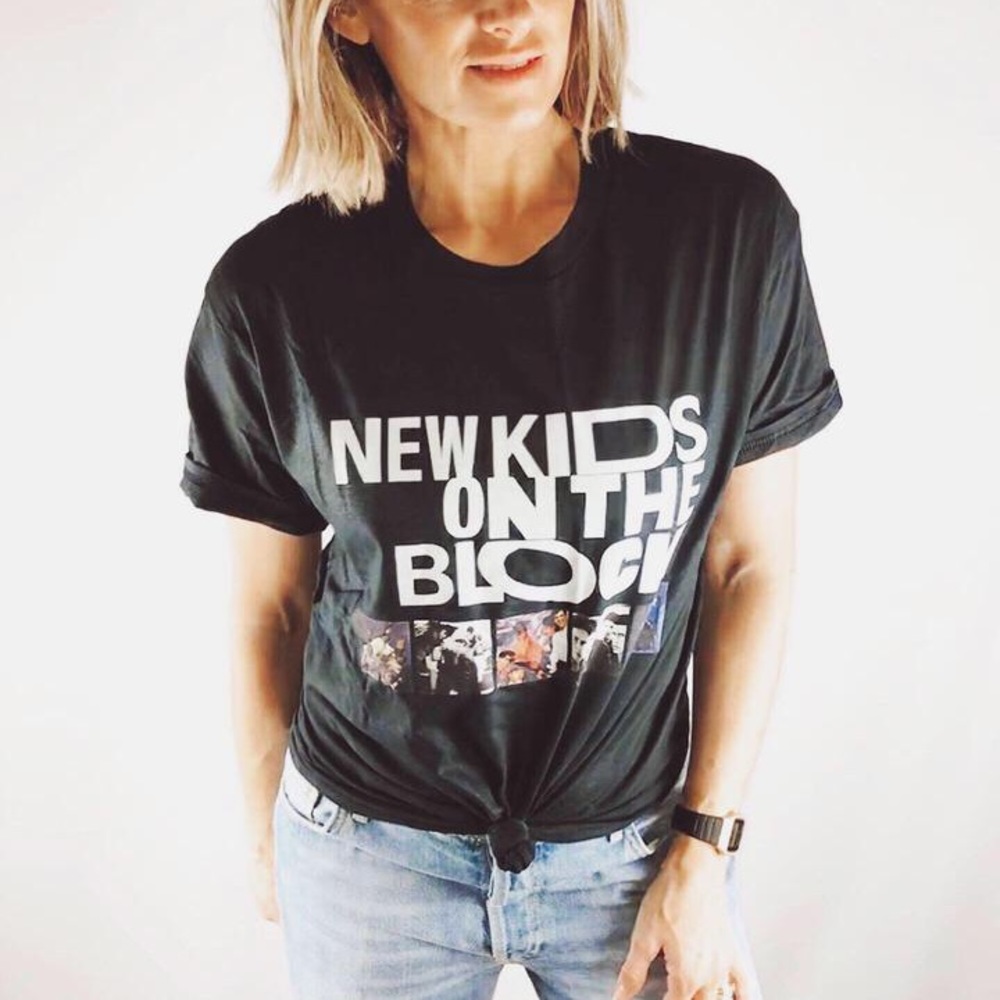 Vintage Concert Tee NKOTB New Kids on the Block
